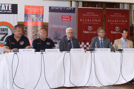 Bent Egede, Stig Blomqvist, C.C. Hansen, Frank Jensen, & H.K.H. Prins Joachim.